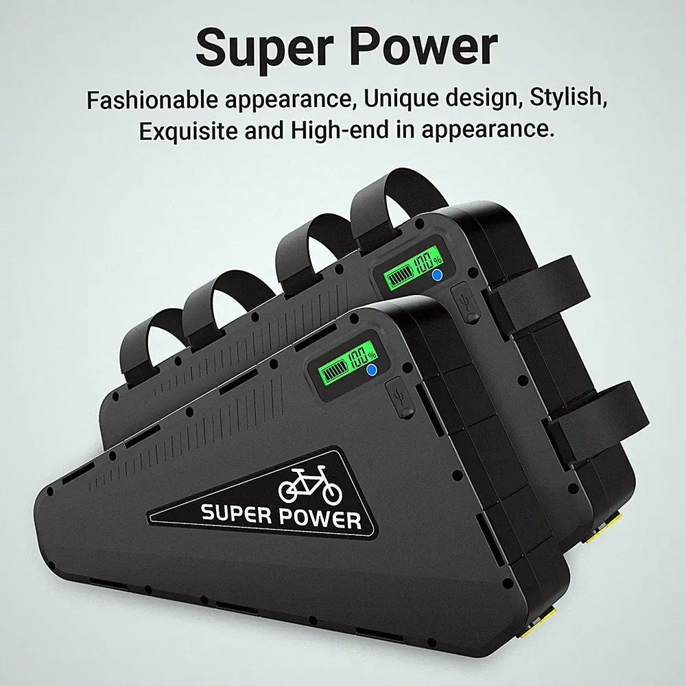 e-bike battery 48V 52V 72V 20Ah Bicycle Lithium Battery for 0~3000W Motor Bafang